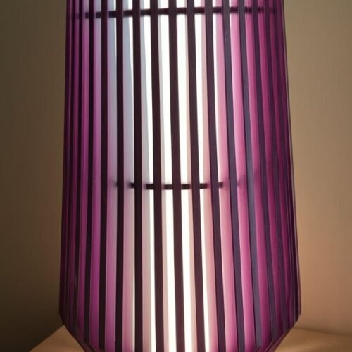 3D-Geprinte Designlamp  Modern Japans Zen Stijl met LED en USB adapter