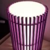 3D-Geprinte Designlamp  Modern Japans Zen Stijl met LED en USB adapter